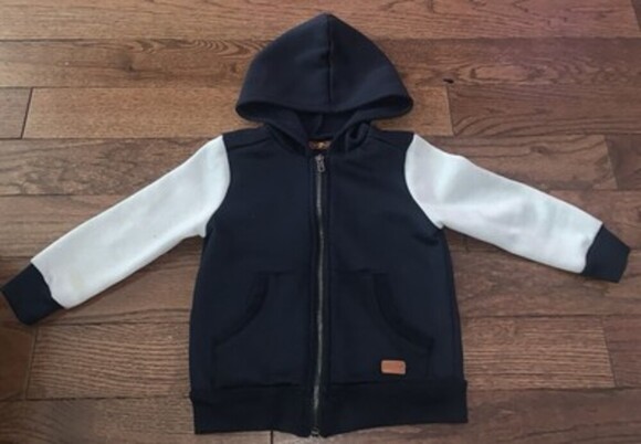 7 For All Mankind Toddler Boy Hoodie Gray Size 24M - Picture 1 of 4